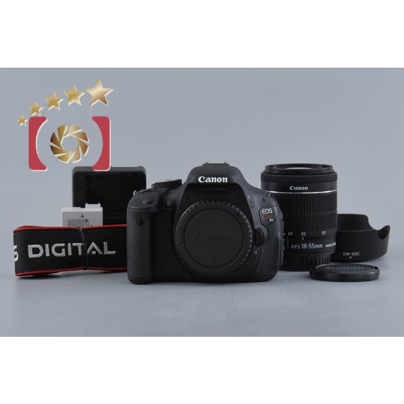 EOS DIGITAL 【中古】Canon キヤノン Kiss X5 + EF-S 18-55mm f/3.5 
