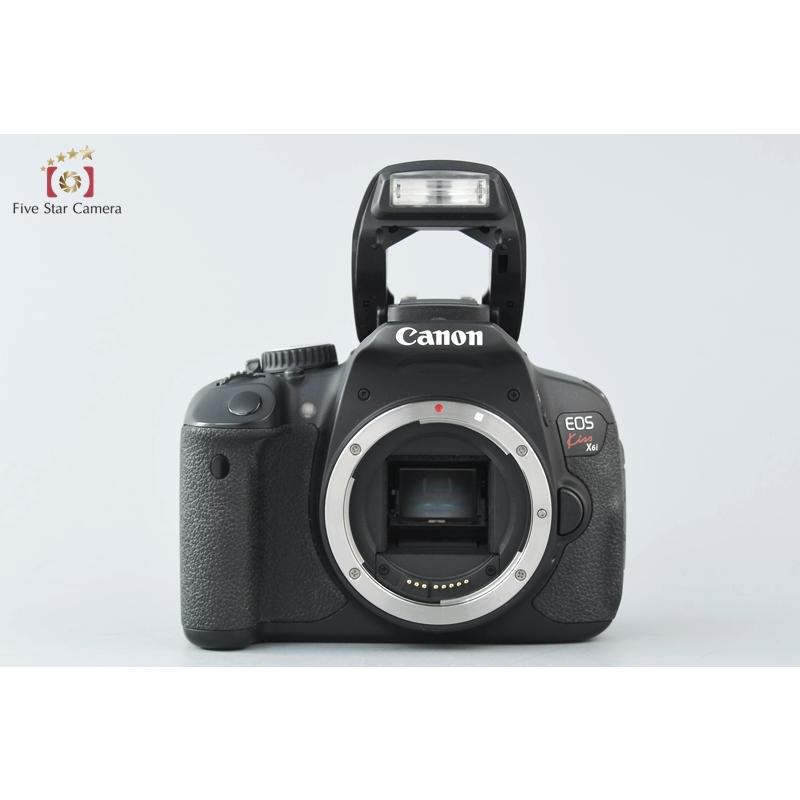 EOS Kiss 【中古】Canon キヤノン X6i ダブルズームキット : 中古