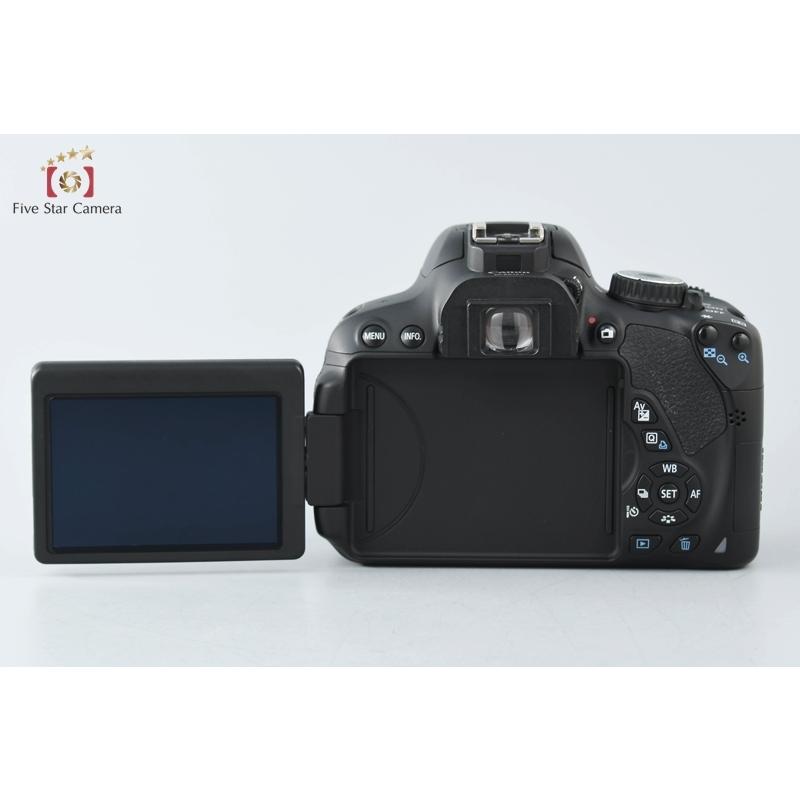 Canon EOS kiss X6i ダブルズーム バッグ付き 中古カメラセット EOS Kiss 【中古】Canon キヤノン X6i ダブルズームキット : 中古