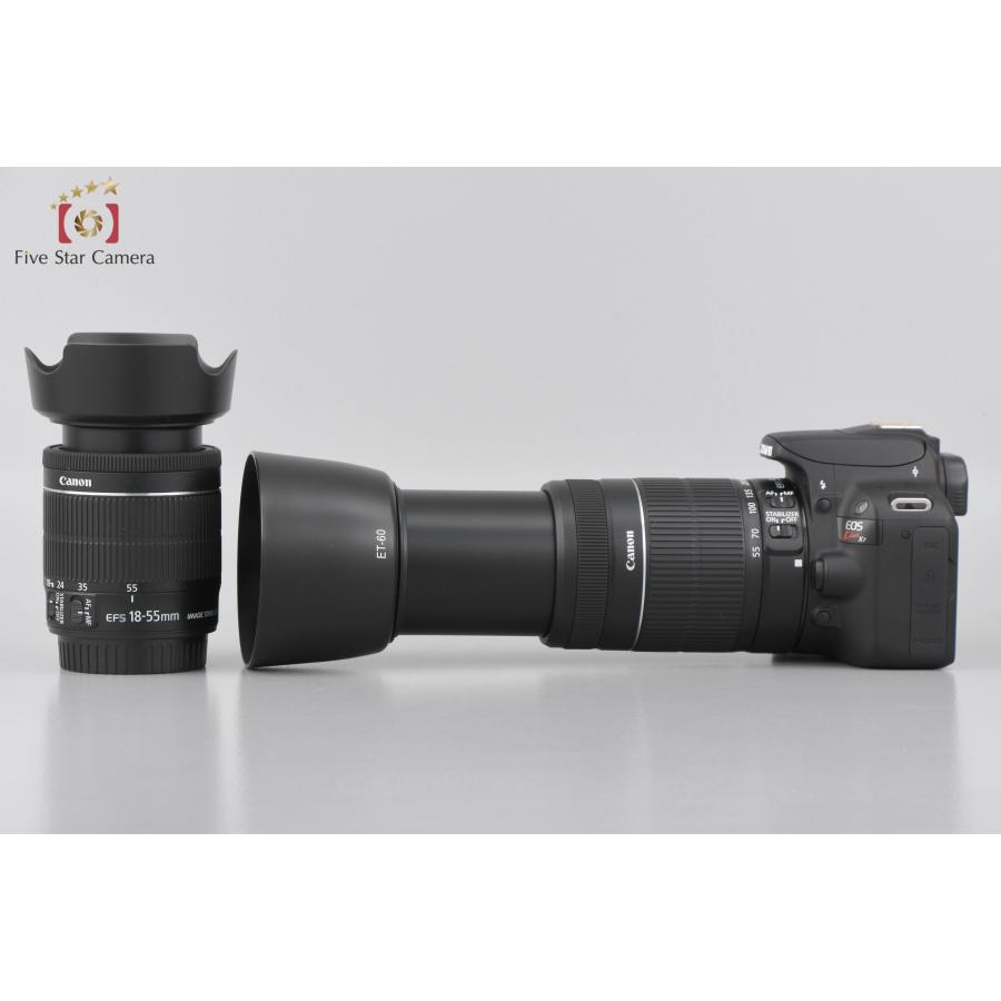 限定！【中古】Canon キヤノン EOS Kiss X7 ダブルズームキット 