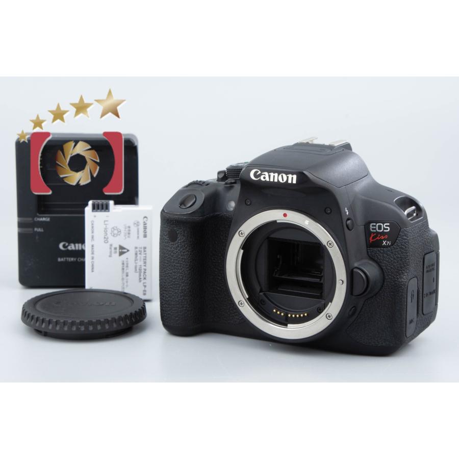 EOS DIGITAL 【中古】Canon キヤノン Kiss X7i デジタル一眼レフカメラ : 中古カメラのファイブスターカメラ - 通販 ...