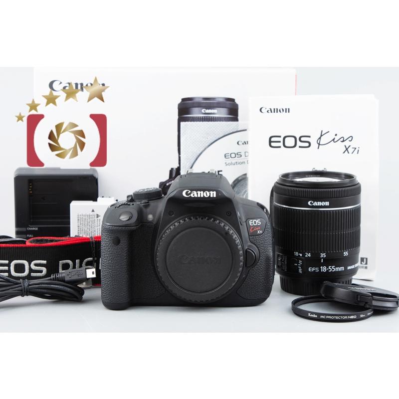 EOS DIGITAL 【中古】Canon キヤノン Kiss X7i EF-S 18-55mm IS STM 