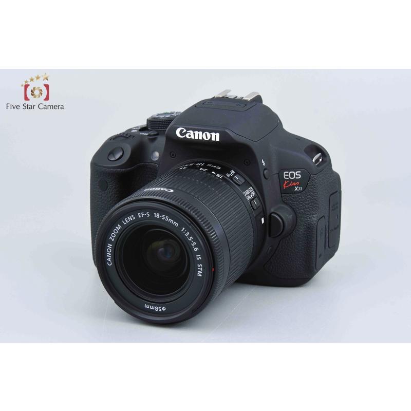 【中古】Canon キヤノン EOS Kiss X7i ダブルズームキット シャッター回数僅少｜five-star-camera｜02