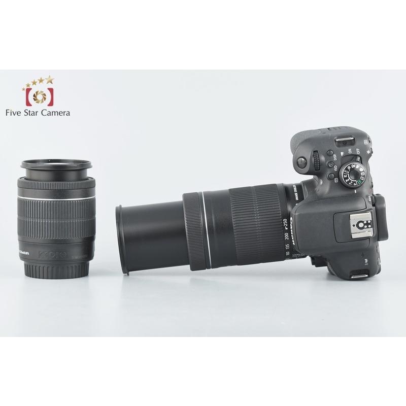 Canon EOS Kiss X8i ダブルズームキット 中古品 EOS DIGITAL 【中古】Canon キヤノン Kiss X8i ダブルズームキット
