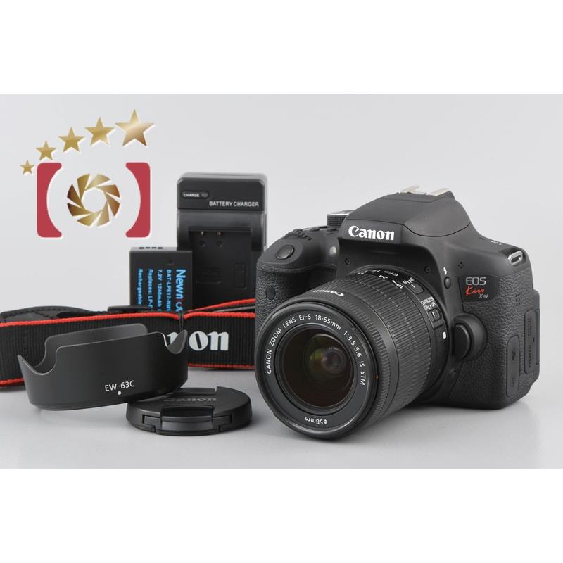 中古】Canon キヤノン EOS Kiss X8i EF-S 18-55 IS STM レンズキット 