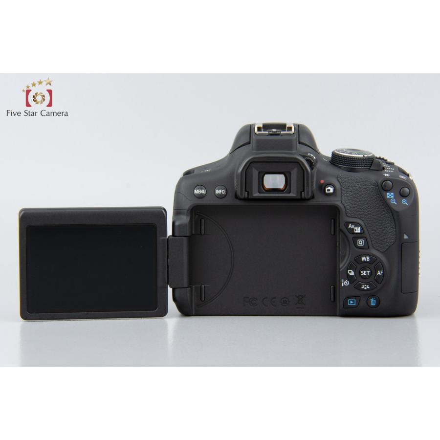 【中古】Canon キヤノン EOS Kiss X8i ダブルズームキット｜five-star-camera｜05