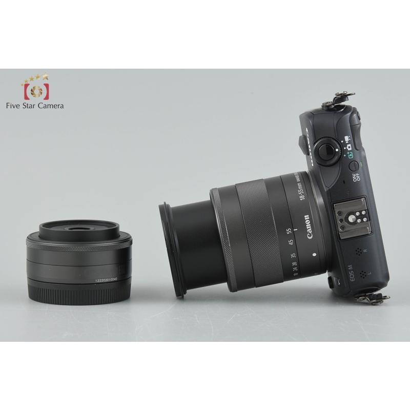 Canon キヤノン/ミラーレス一眼 ダブルレンズキット/EOS M/031352201295/Bランク/24【中古】 Amazon | Canon ミラーレス一眼カメラ EOS M ダブルレンズキット EF