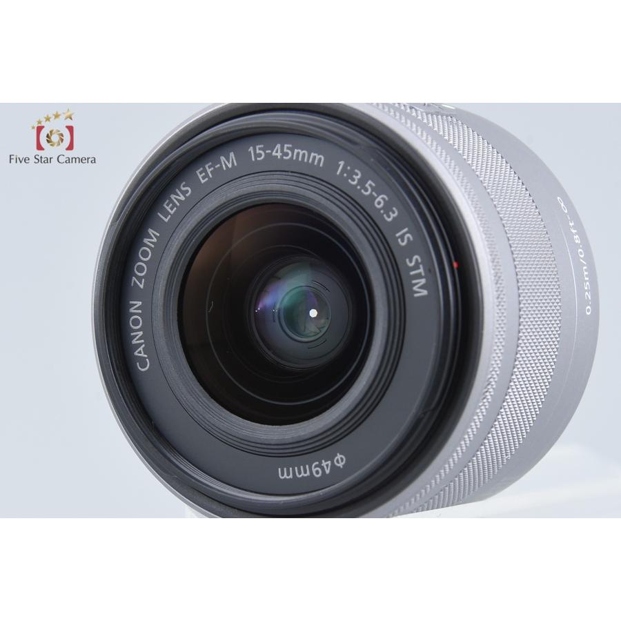 【中古】Canon キヤノン EOS M10 ダブルズームレンズキット ホワイト｜five-star-camera｜15