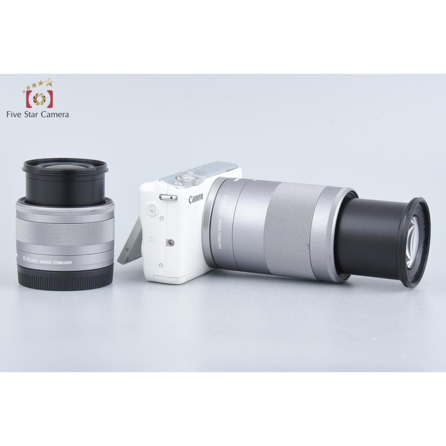 【中古】Canon キヤノン EOS M10 ダブルズームレンズキット ホワイト｜five-star-camera｜07