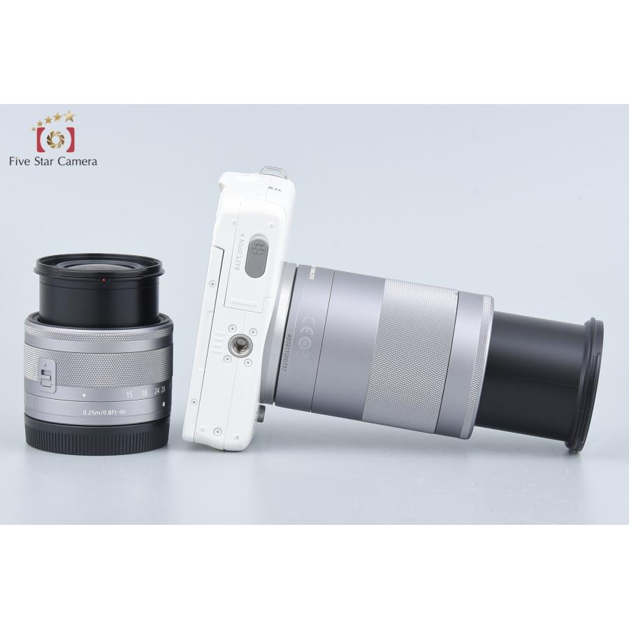 【中古】Canon キヤノン EOS M10 ダブルズームレンズキット ホワイト｜five-star-camera｜09