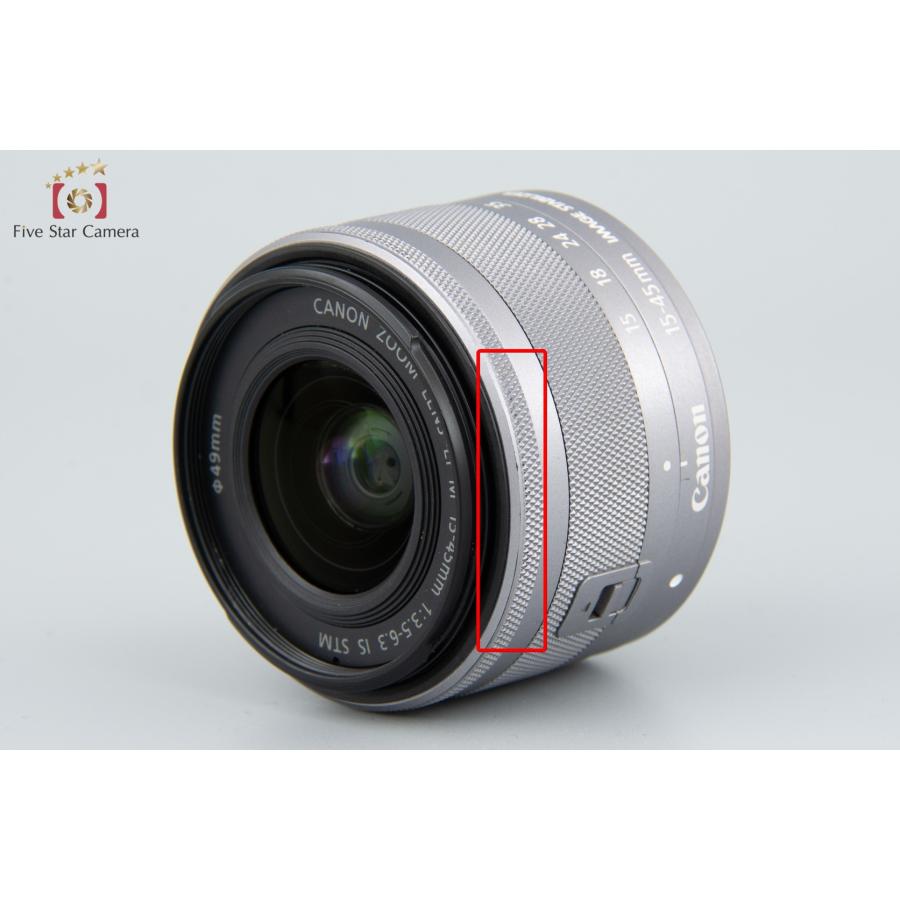 【中古】Canon キヤノン EOS M100 EF-M15-45 IS STM レンズキット ホワイト｜five-star-camera｜13
