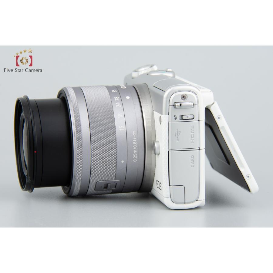 【中古】Canon キヤノン EOS M100 EF-M15-45 IS STM レンズキット ホワイト｜five-star-camera｜06