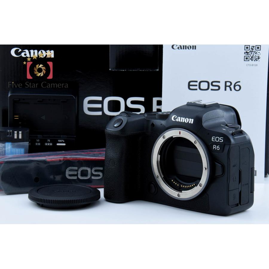 中古】Canon キヤノン EOS R6 ミラーレス一眼カメラ 元箱付き : canon 