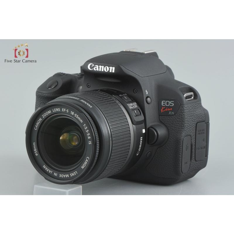中古】Canon キヤノン EOS Kiss X7i + EF-S 18-55mm f/3.5-5.6 中古】Canon キヤノン EOS Kiss X7i + EF-S 18-55mm f/3.5-5.6
