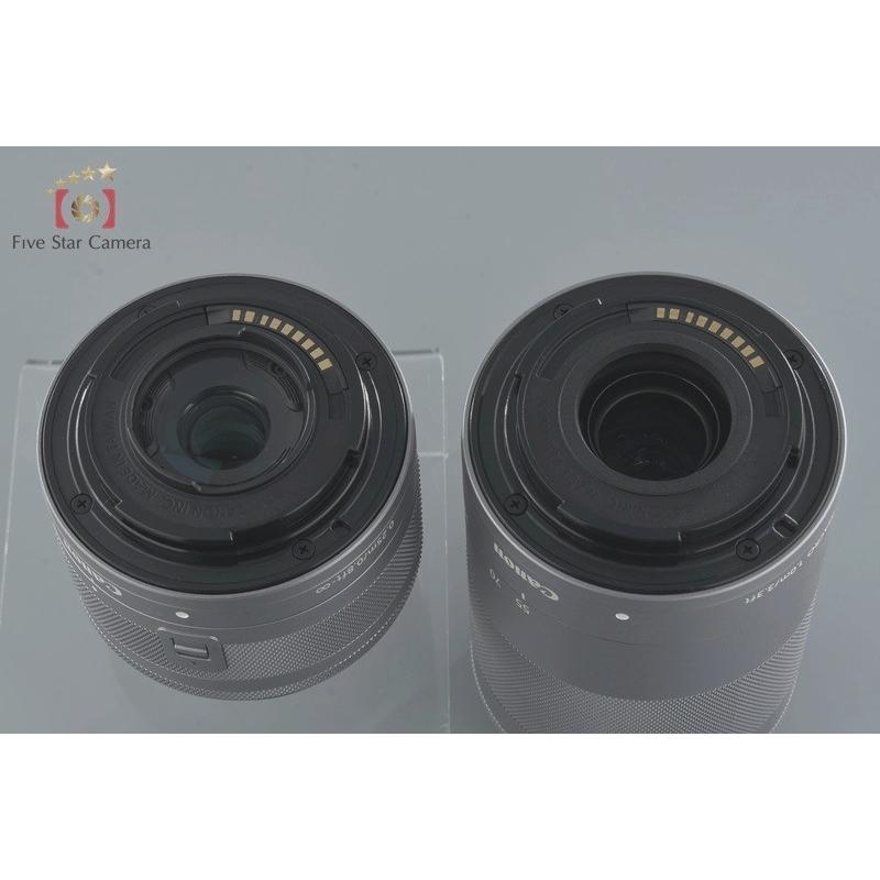 中古 Canon キヤノン Eos Kiss M ダブルズームレンズキット ホワイト Canon Eoskissm 02 中古カメラのファイブスターカメラ 通販 Yahoo ショッピング