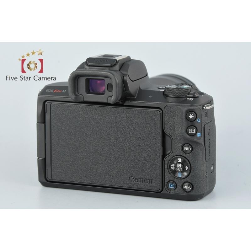 中古】Canon キヤノン EOS Kiss M ブラック EF-M 18-150 IS STM レンズ 