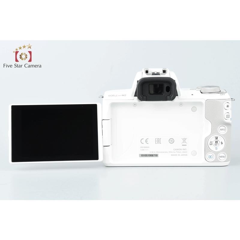 キヤノン 【開封未使用品】Canon EOS Kiss M2 ダブルズーム キヤノン 【開封未使用品】Canon EOS Kiss M2 ダブルズーム