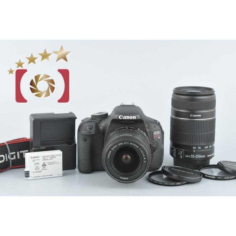 【中古】Canon キヤノン EOS Kiss X5 ダブルズームレンズキット canoneoskissx5wzoom0830中古