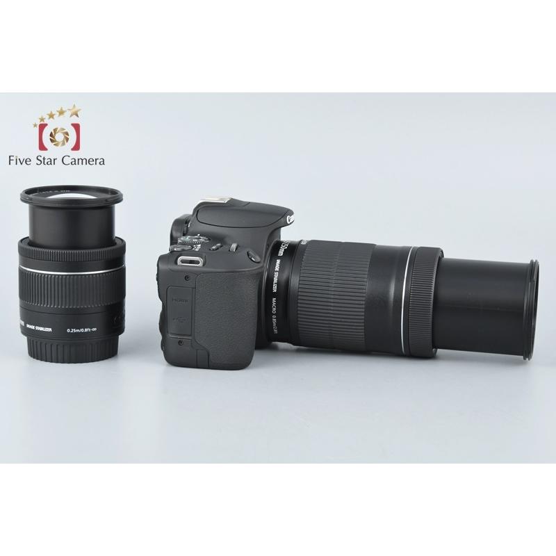 EOS DIGITAL 【中古】Canon キヤノン Kiss X9 ダブルズームキット