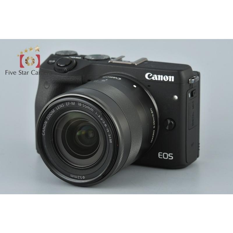 キヤノン（Canon） 【中古】Canon EOS M3 ブラック EF-M 18-55 IS STM