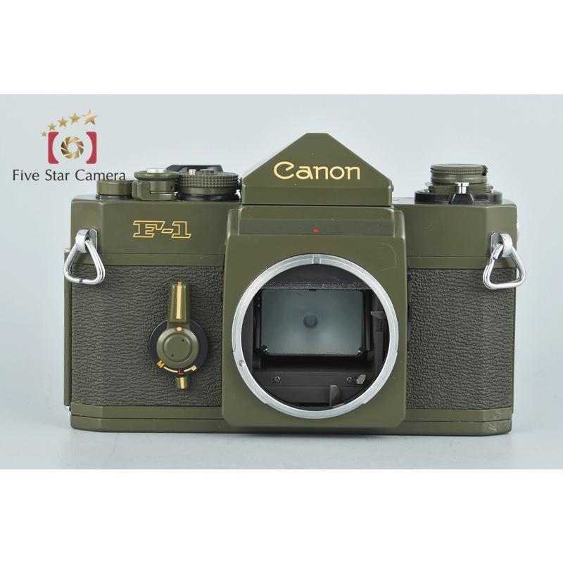 中古】Canon キヤノン F-1 オリーブドラブ OD フィルム一眼レフカメラ 