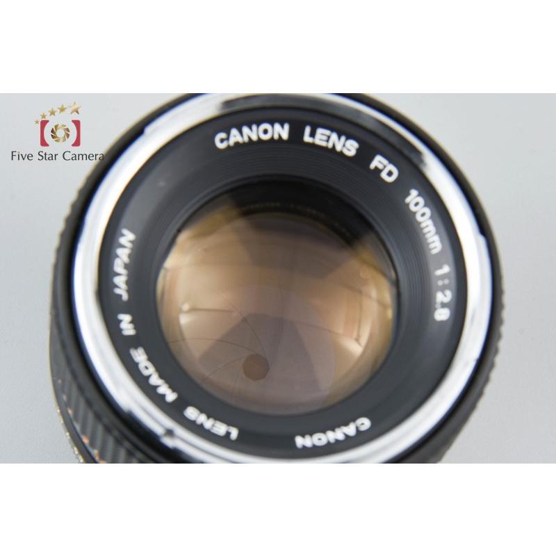 キヤノン（Canon） 【中古】Canon FD 100mm f/2.8 : 中古カメラの