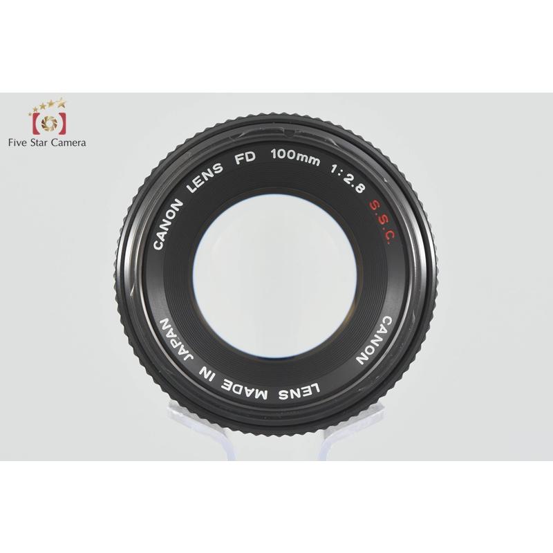Canon - 【中古】(キヤノン) Canon FD 100/2.8 SSC キヤノン 【中古】Canon FD 100mm f/2.8 S.S.C. : 中古カメラの