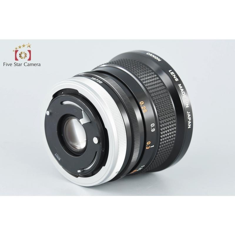 中古】Canon キヤノン FD 20mm f/2.8 S.S.C. 元箱付 Yahoo