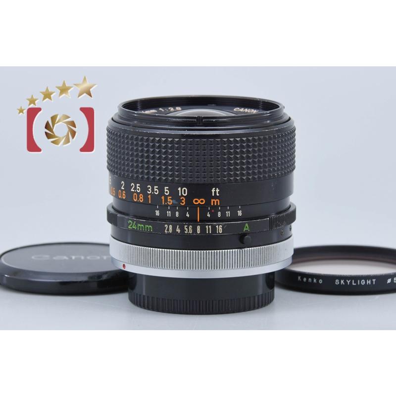 キヤノン（Canon） 【中古】Canon FD 24mm f/2.8 : 中古カメラの 