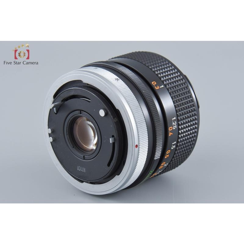 中古】Canon キャノン FD 24mm F2.8 S.S.C. 【中古】Canon キヤノン FD 
