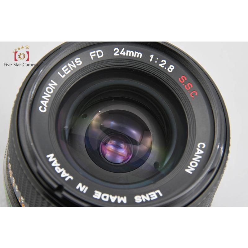 Canon FD 24mm f/2.8 f2.8 SSC Vendeur ABSENT