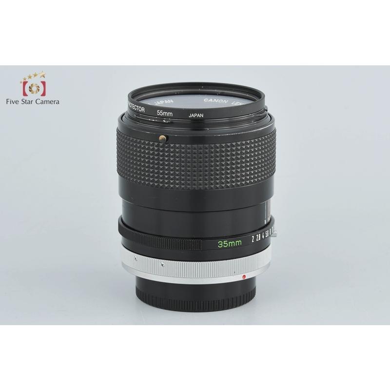 キヤノン（Canon） 【中古】Canon FD 35mm f/2 S.S.C. 前期 : 中古 