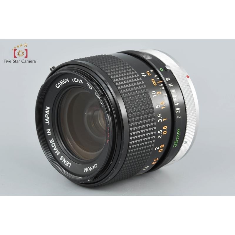 【中古】Canon キヤノン FD 35mm f/2 S.S.C. 前期 キヤノン（Canon） 【中古】Canon FD 35mm f/2 S.S.C. 前期 : 中古