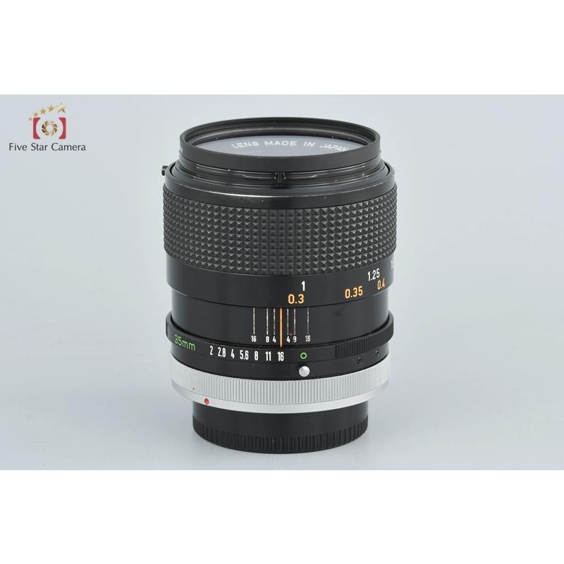 キヤノン（Canon） 【中古】Canon FD 35mm f/2 S.S.C. 前期 : 中古 