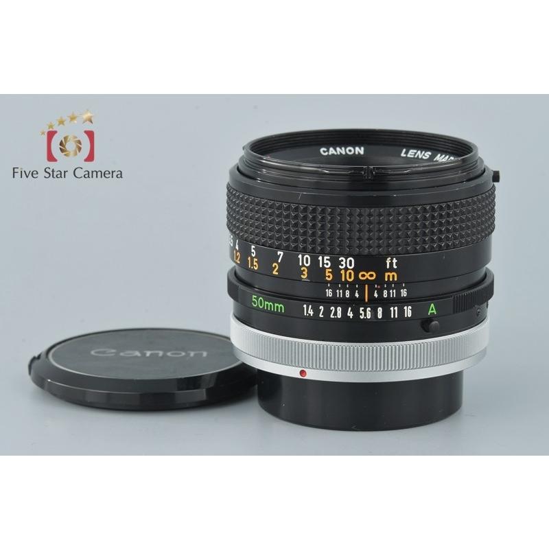 キヤノン 【中古】Canon FD 50mm f/1.4 S.S.C. : 中古カメラのファイブ  