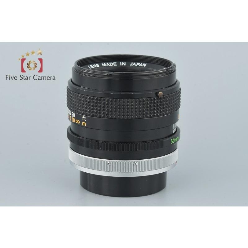 キヤノン（Canon） 【中古】Canon FD 50mm f/1.4 S.S.C. : 中古カメラ 