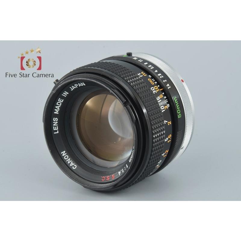 キヤノン（Canon） 【中古】Canon FD 50mm f/1.4 S.S.C. : 中古カメラ