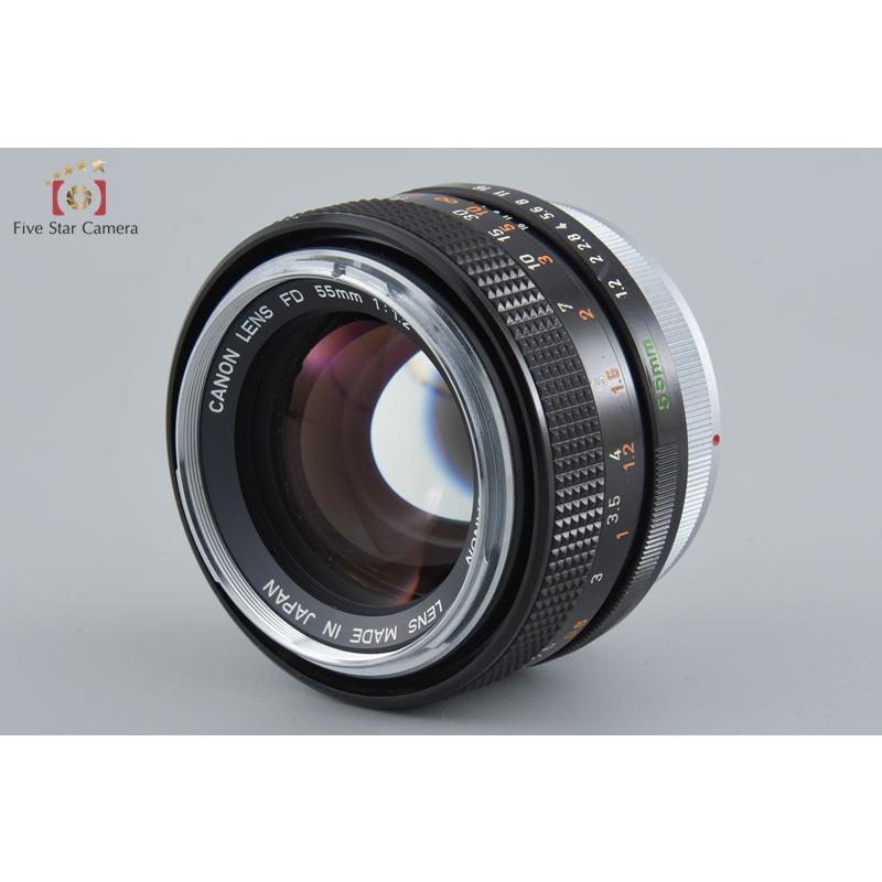 キヤノン（Canon） 【中古】Canon FD 55mm f/1.2 : 中古カメラの 