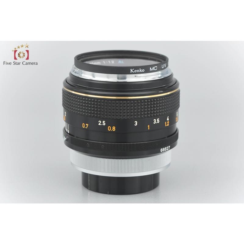 キヤノン（Canon） 【中古】Canon FD 55mm f/1.2 AL 希少品 : 中古