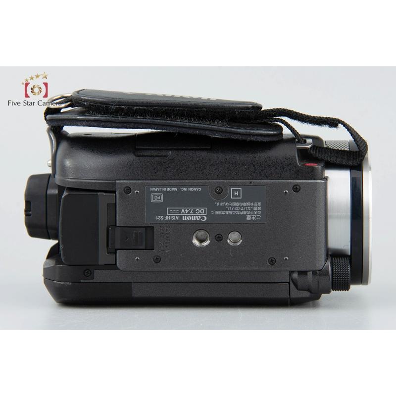 【中古】Canon キヤノン iVIS HF S21 ビデオカメラ 元箱付き｜five-star-camera｜09