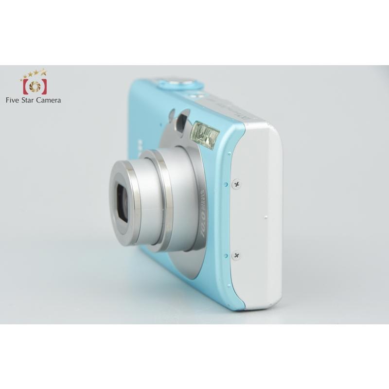 【中古】Canon キヤノン IXY Digital 110 IS ブルー コンパクトデジタルカメラ 元箱付き｜five-star-camera｜06