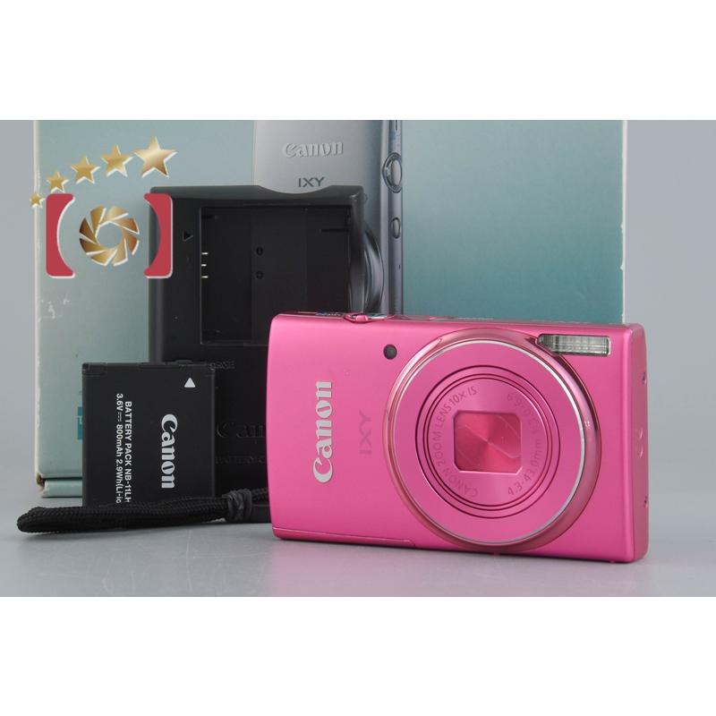 中古美品 可動品 Canon IXY 140 コンパクトデジタルカメラ キヤノン（Canon） 【中古】Canon IXY 140 ピンク コンパクトデジタル