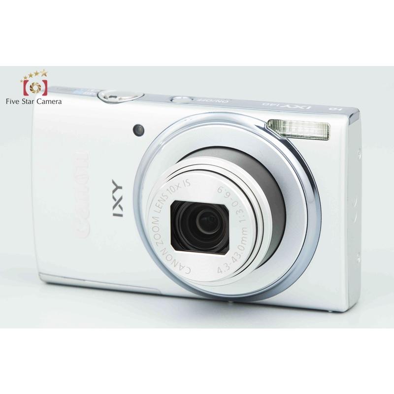 【中古】Canon キヤノン IXY 140 シルバー コンパクトデジタルカメラ｜five-star-camera｜02