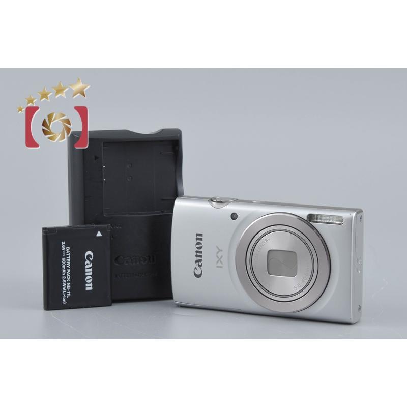 IXY 【中古】Canon キヤノン 180 シルバー コンパクトデジタルカメラ