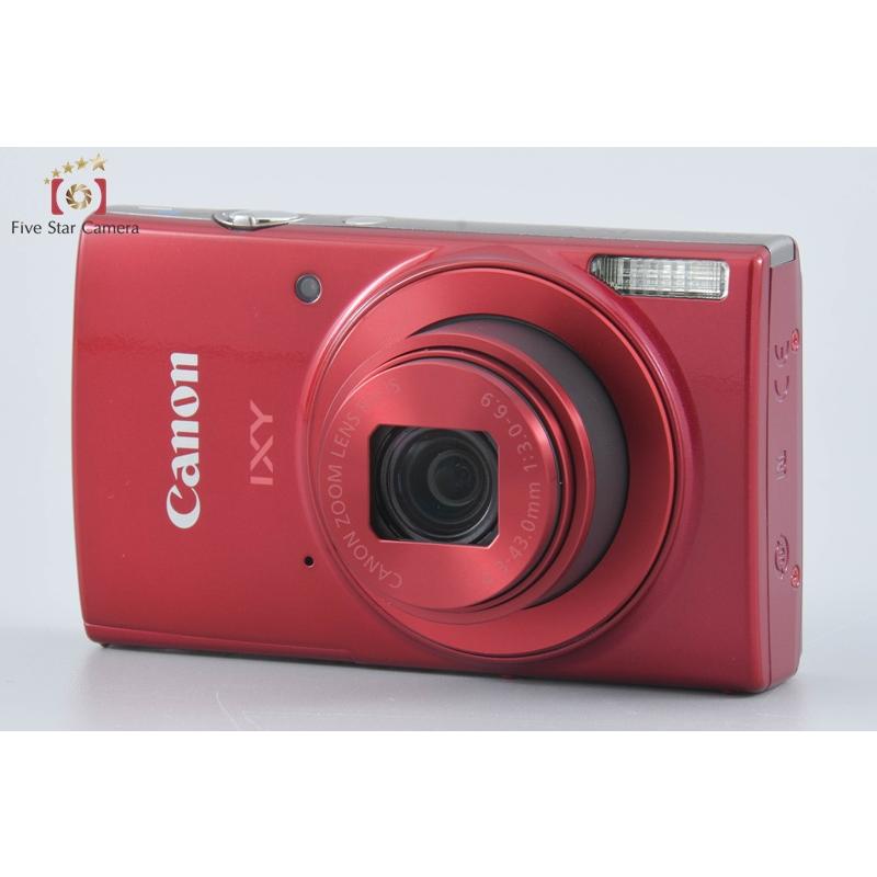 IXY 【中古】Canon キヤノン 190 レッド コンパクトデジタル