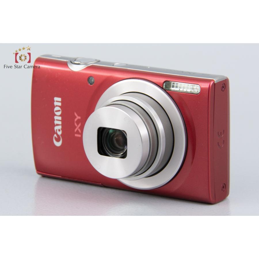 ★中古美品！Canon IXY200レッド デジタルカメラ キヤノン 【中古】Canon IXY 200 レッド コンパクトデジタル
