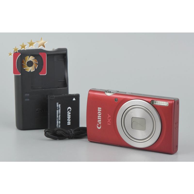 ★中古美品！Canon IXY200レッド デジタルカメラ キヤノン 【中古】Canon IXY 200 レッド コンパクトデジタルカメラ