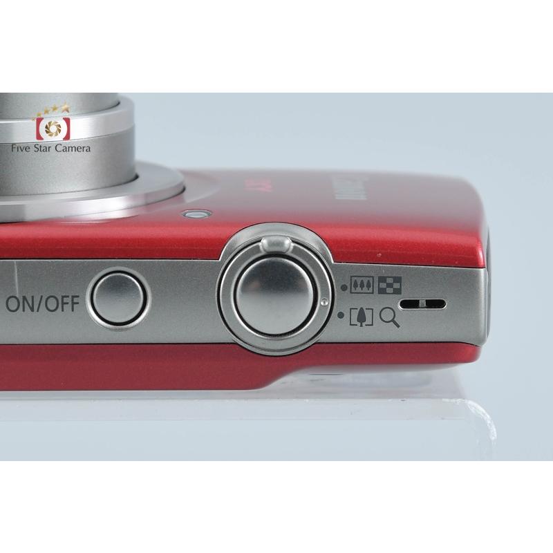 ★中古美品！Canon IXY200レッド デジタルカメラ 中古】Canon キヤノン IXY 200 レッド コンパクトデジタルカメラ