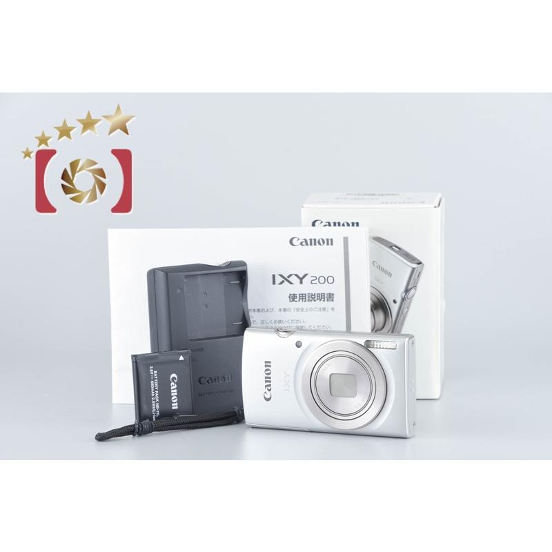 【未使用級】Canon キャノン IXY 200 オールドコンデジ シルバー キヤノン（Canon） 【中古】Canon IXY 200 シルバー コンパクト