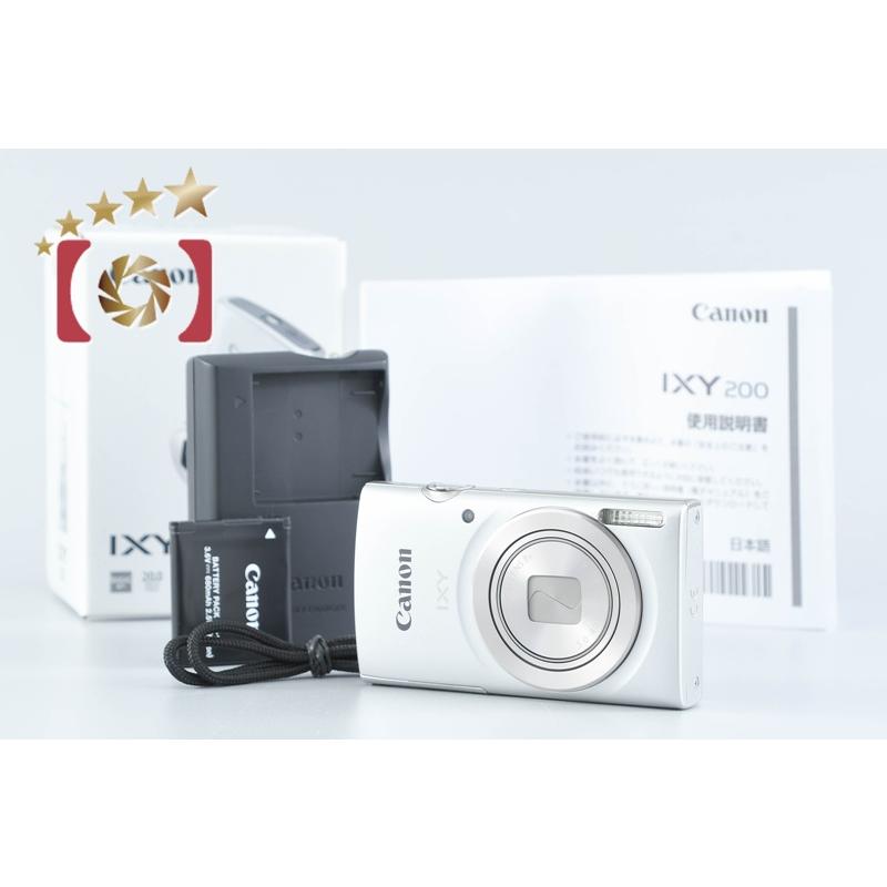 Canon IXY 200 シルバー ほぼ新品・未使用・付属品完備 Canon IXY 200 シルバー ほぼ新品・未使用・付属品完備 IXY 200